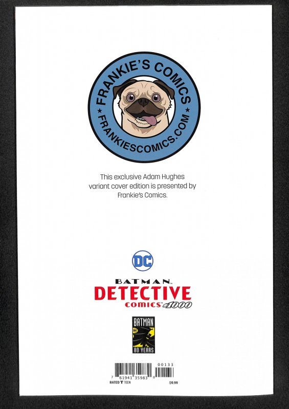 Detective Comics #1000 NM/M 9.8 Adam Hughes Virgin Variant!