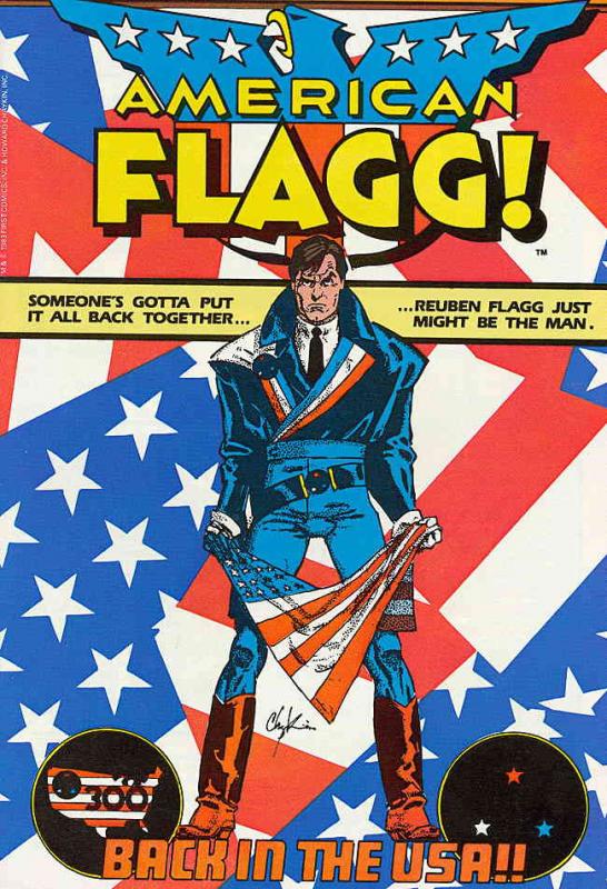 American Flagg #1 FN ; First | Howard Chaykin