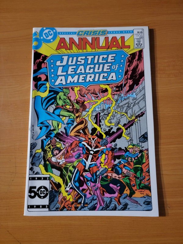 Justice League of America Annual #3 Direct Market ~ NEAR MINT NM ~ 1985 DC