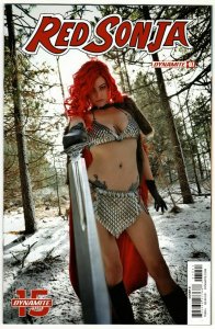 Red Sonja #7 Cvr E Cosplay Variant (Dynamite, 2019) NM