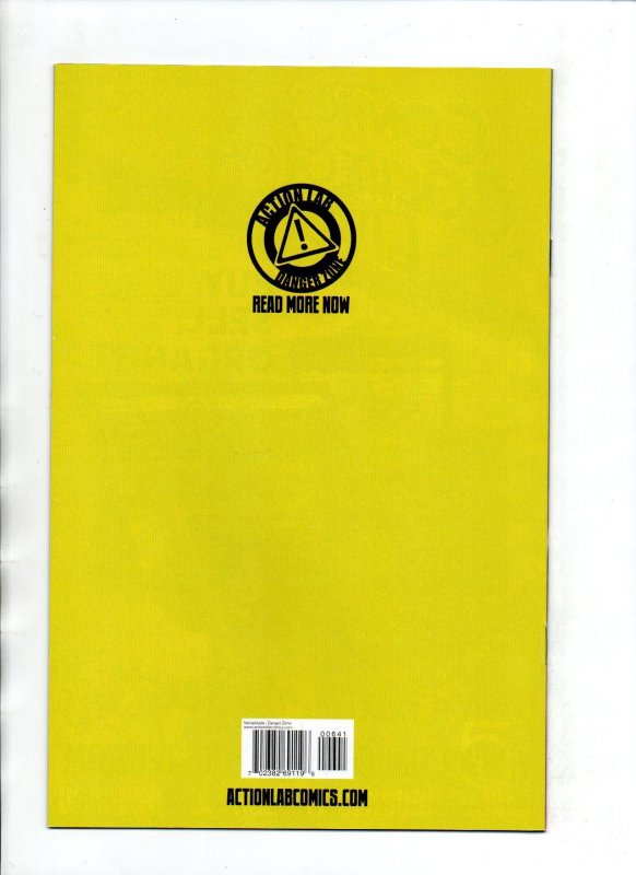 Vampblade #6 Artist's Risque Cover - Action Lab - 2016 - VF/NM