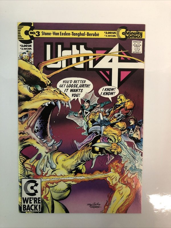 Urth 4 (1988) Complete Set # 1-4 (VF/NM) Continuity Comics