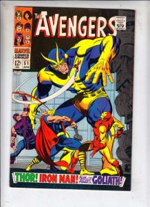 Avengers, The #51 (Oct-68) FN/VF+ High-Grade Avengers