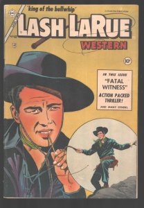 Lash LaRue Western #48  1954 - Charlton  -VF - Comic Book