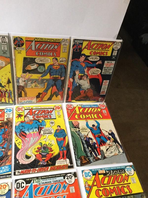 Action Comics 405 407-410 416 420 423 425 428-432 435 438 439 447 449 + More A7