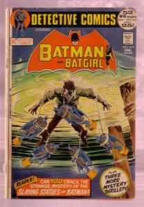 DETECTIVE COMICS #419 1972- BATMAN BATGIRL-DEATH COVER G/VG