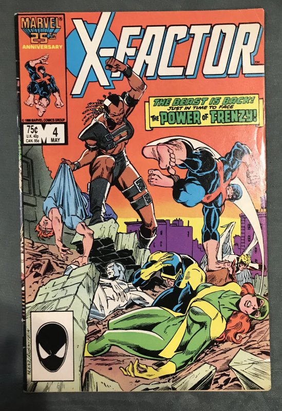 X-Factor #4 Direct Edition (1986)