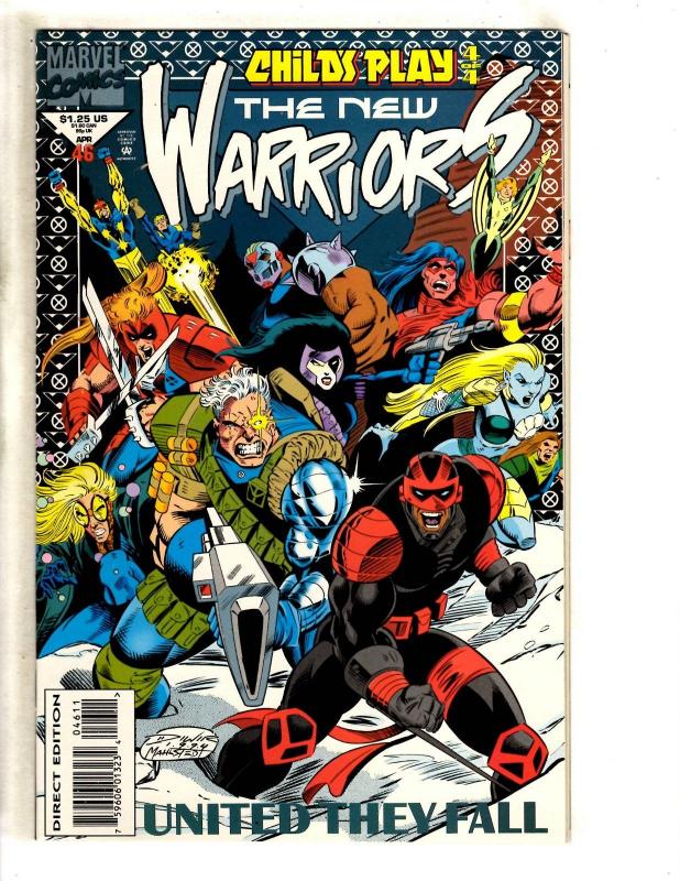 11 New Warriors Marvel Comic Books # 40 41 42 43 44 45 46 (2) 47 48 49 Nova DB10