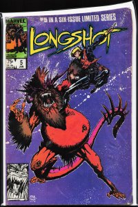 Longshot #5 (1986) Longshot