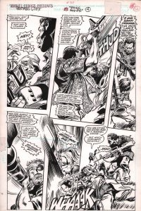 Marvel Comics Presents #34 p.12 - Panther's Quest 'Saying Goodbye' - Signed 1989