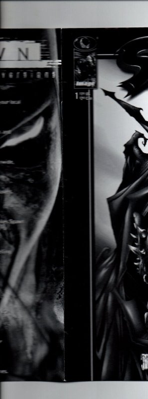 Spawn #1 Black and White Special Edition Variant - McFarlane - Image - 1997 - VF