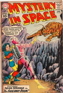 Mystery In Space #68 - Adam Strange Babe & Tiger Monster! - (Grade 3.0) 1961