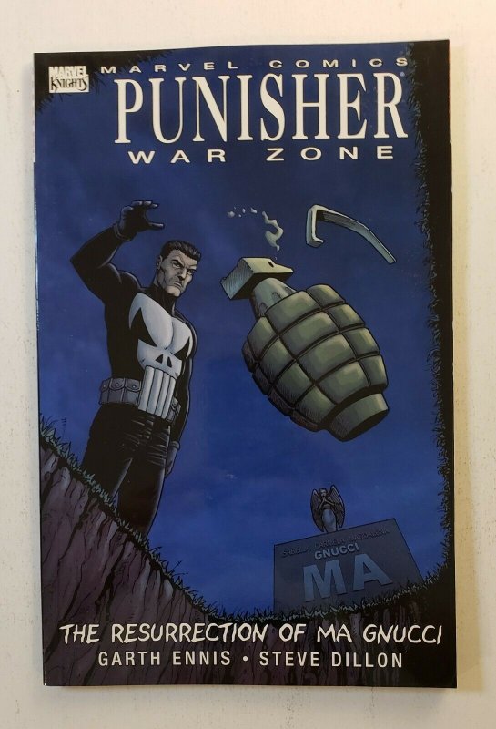 PUNISHER WAR ZONE THE RESURRECTION OF MA GNUCCI MARVEL COMICS TPB SOFT COVER