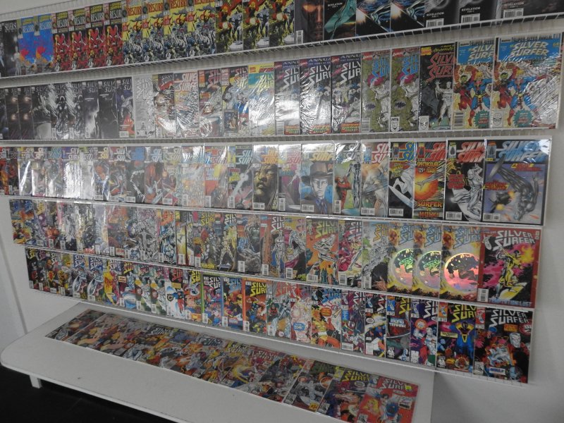 Huge Lot 130+ All Silver Surfer Comics!!! Avg VF+ Condition!