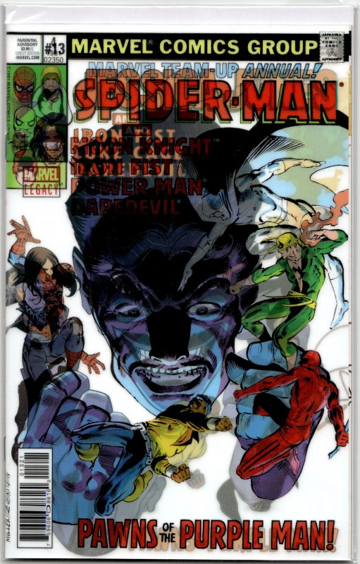 Marvel Team-Up Annual #4 Direct Edition (1981) Power Man