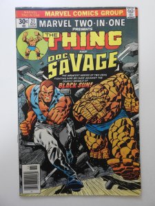 Marvel Two-In-One #21 FN Condition!