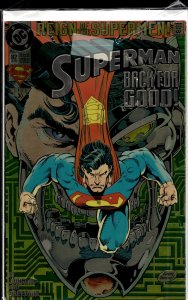 Superman #82 Chromium Cover (1993) Superman