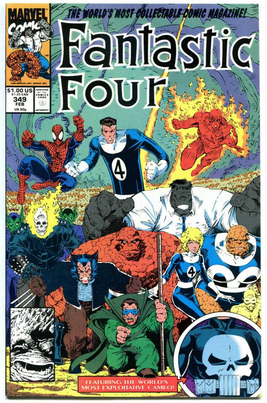 FANTASTIC FOUR #349, Hulk , Wolvine, Spider-man, NM+, lots more Marvel in store