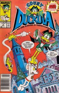 Count Duckula #4 (Newsstand) GD ; Marvel | low grade comic Danger Mouse