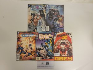 5 DC Comics #13 JLA New 52 #16 Earth 2 #26 500 Batman #12 Injustice 8 TJ26