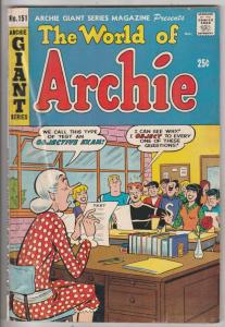 Archie Giant #151 (Feb-68) VG/FN Mid-Grade Archie, Betty, Veronica, Reggie, J...