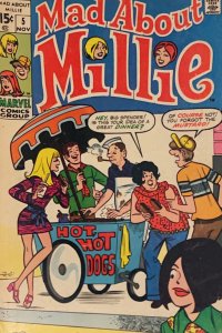 Mad About Millie #5 (1969) Millie the Model 