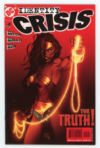 Identity Crisis #4 Michael Turner Cover JLA 2nd Print Variant NM