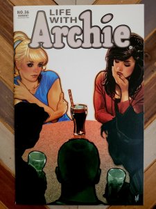 Life w Archie #36 VF (2014) Cover By Adam Hughes! Archie Dies! Penultimate Issue