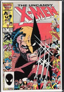 The Uncanny X-Men #211 (1986) X-Men [Key Issue]