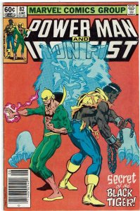 Power Man and Iron Fist #82 Heroes for Hire Newsstand VF-