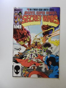 Marvel Super Heroes Secret Wars #9 (1985) VF- condition