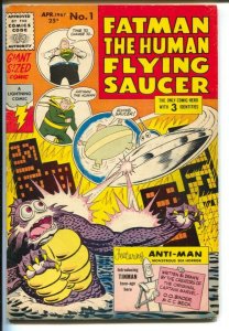 Fatman The Human Flying Saucer #5 1967-1st issue-CC Beck-O Binder-FN