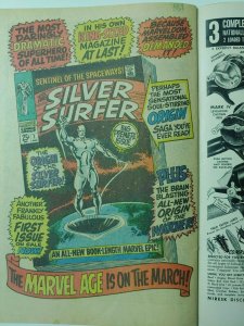 Captain Marvel #4 vol 1 1968 versus Sub-Mariner! Check pics. 