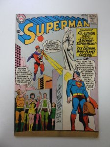 Superman #168 (1964) VG+ condition  rusty staples