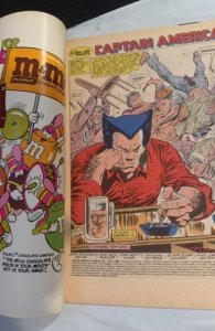 Captain America Annual #8 Newsstand Variant Fine/VF 7.0 Marvel Comics 1986