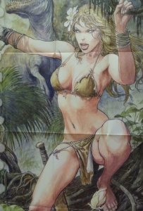 SHANNA Promo Poster, 24 x 36, 2013, MARVEL Milo Manara, Unused 304