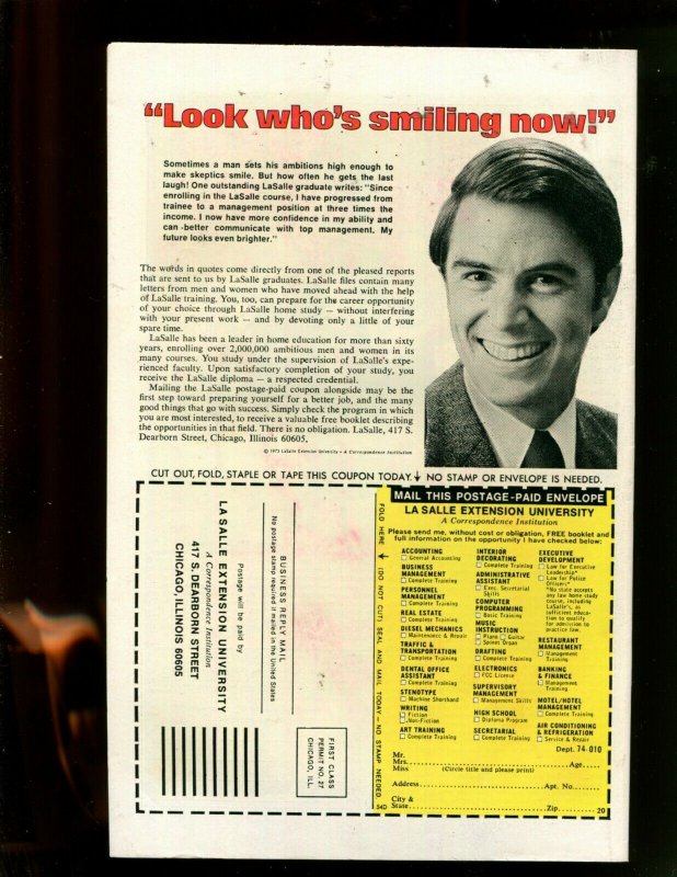 SON OF SATAN #3 (7.0) THE PERILOUS POSSESSOR VS SATAN HIMSELF!