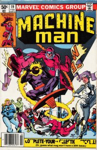 Machine Man #19 (1981) Machine Man [Key Issue]