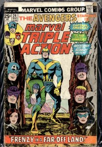 Marvel Triple Action #24 (1975) The Avengers