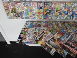 Huge Lot 170+ Comics W/ Justice League, Power Pack, Excalibur+ Avg VF- Condition