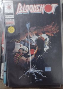 BLOODSHOT  # 10  1993 VALIANT COMICS don perlin the rat