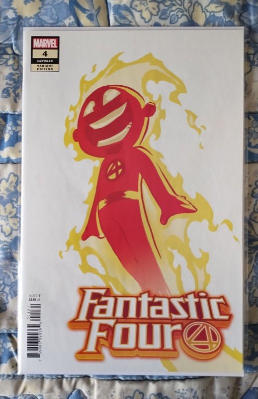 Fantastic Four #4 Young Cover (2019)