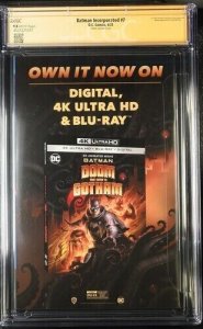 Batman Incorporated (2023) #7 (CGC 9.8 SS) Signed John Timms *DC Comics Census=4