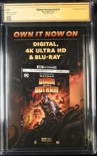 Batman Incorporated (2023) #7 (CGC 9.8 SS) Signed John Timms *DC Comics Census=4