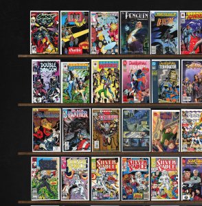 Huge Lot 150+ Comics with Eternal Warrior, Silver Surfer & More!