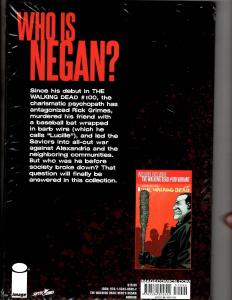 HERE'S NEGAN Image Comics Graphic Novel HARDCOVER SEALED Book Walking Dead J312