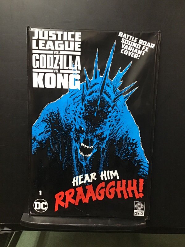 Justice League vs Godzilla vs Kong #1 BATTLE ROAR SOUND & #3 Choose your Issue
