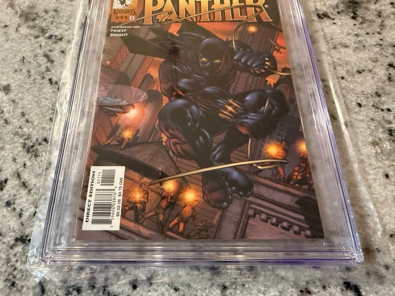 Black Panther # 11 CGC Graded 9.8 Marvel Comic Book Vol. # 2 1999 JH26