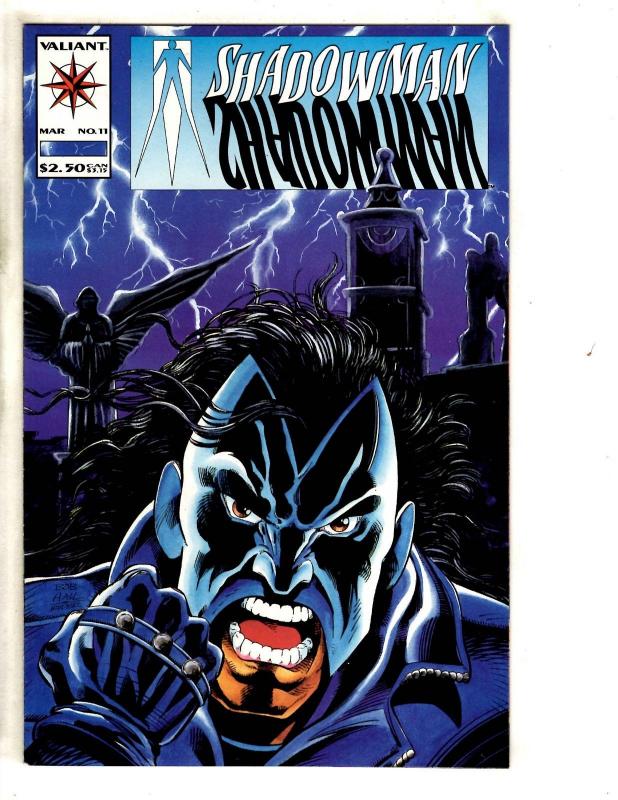 Shadowman # 11 NM 1st Print Valiant Comic Book SS10