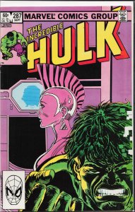 The Incredible Hulk #287 (1983) Hulk